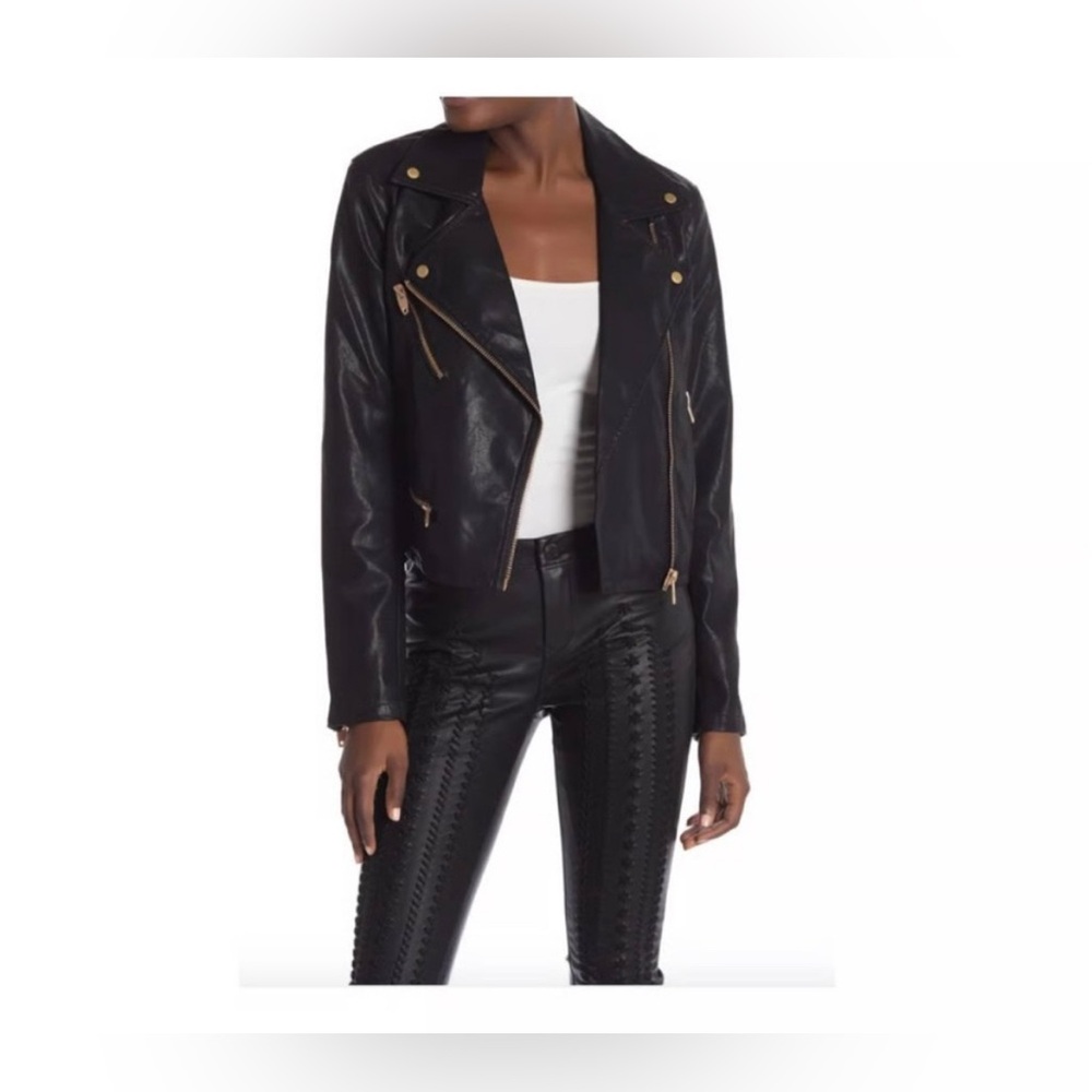 BLANK NYC faux leather jacket Sz 1x